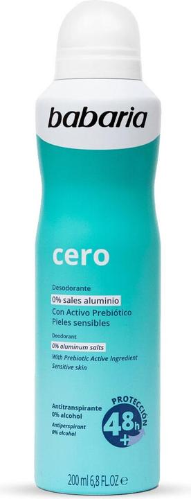 Image du produit Babaria Spray déodorant Cero 200ml (Spray, 200 ml)