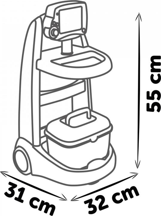 Image du produit Smoby Chariot médical