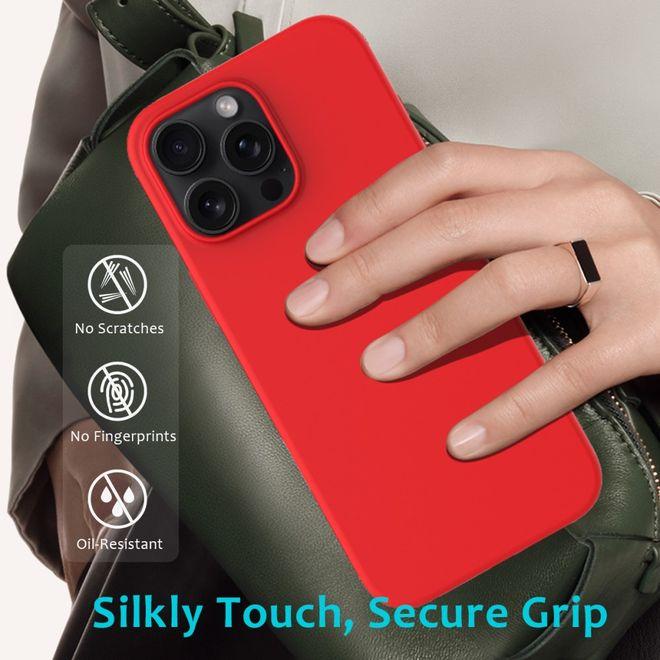 Actual product image MU Classic Liquid Silicone Series (Apple iPhone 16 Pro Max)