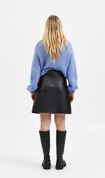 Produktbild Selected Femme Mini Lederrock (42)
