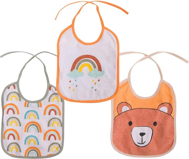 Image du produit Baby Care set 3 bavoirs bébé