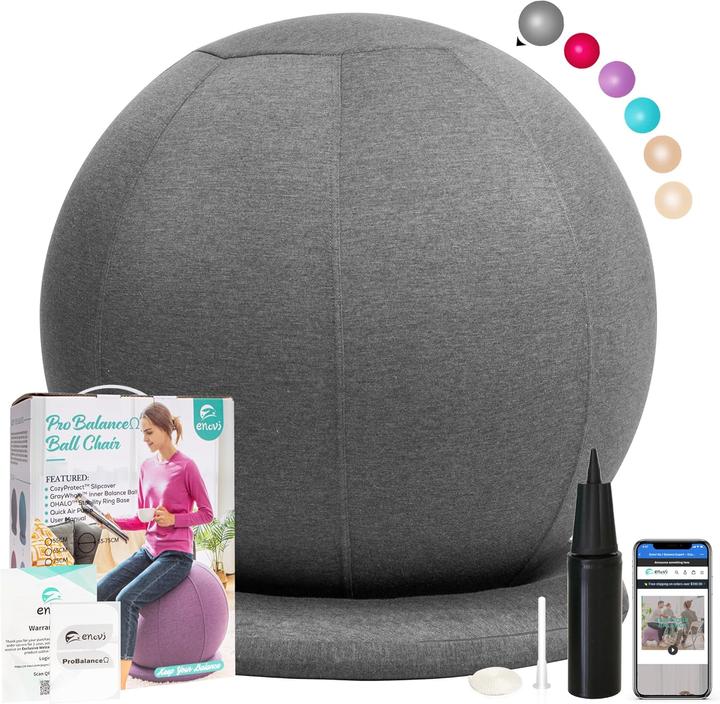 Actual product image Enovi ProfiBalance exercise ball (75 cm)