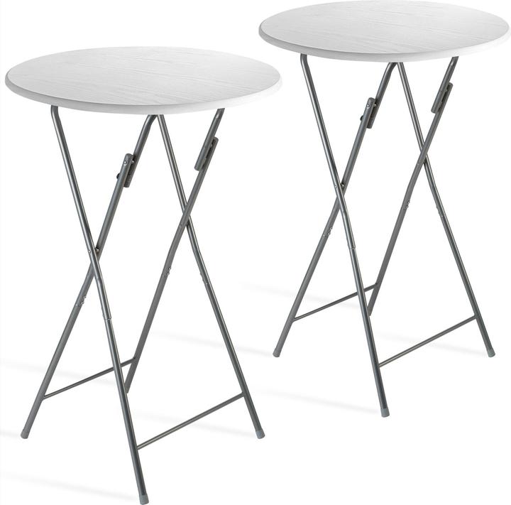 Produktbild Casaria Stehtisch 2er Set (60 x 60 x 110.5 cm)