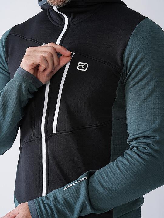 Actual product image Ortovox Fleece Grid Hoody (XXL)