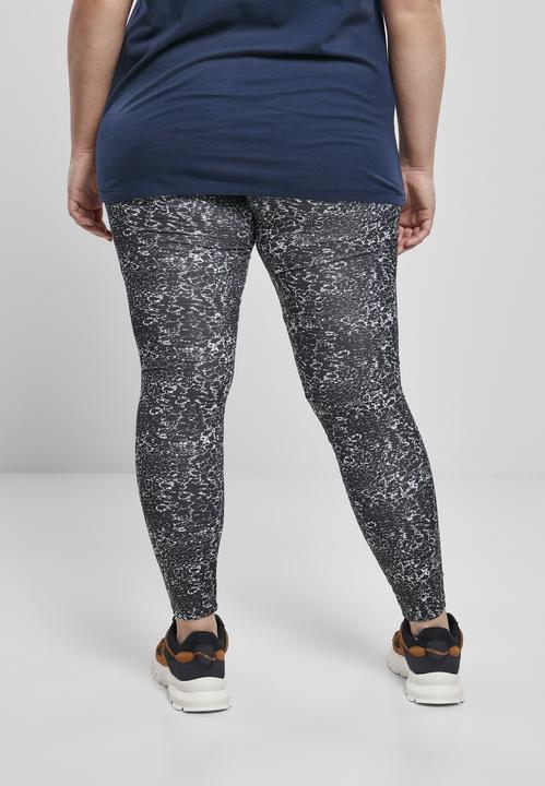 Actual product image Urban Classics Ladies AOP Leggings (4XL)
