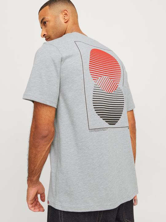Actual product image Jack & Jones RDD Printed Round Neck T-shirt T-shirt (M)