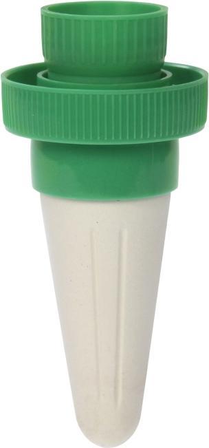 Actual product image Hozelock 2717 3725, Functional, Water tank, Ceramic, Polyvinyl chloride (PVC), Green, White, 4 pc(s) (Clay cone)