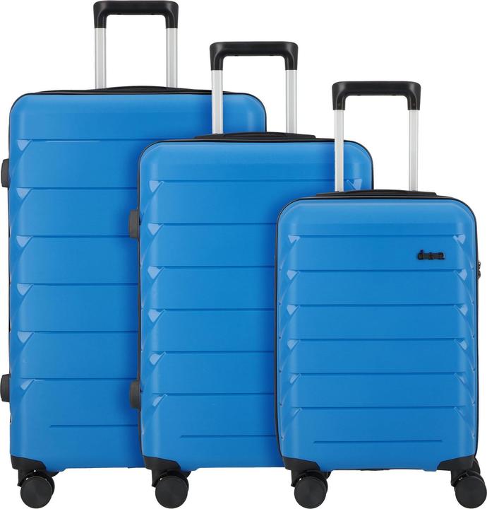 Produktbild D&N Travel Line 4100 4 Rollen Kofferset 3-teilig (172 l, XL (ab 115l))