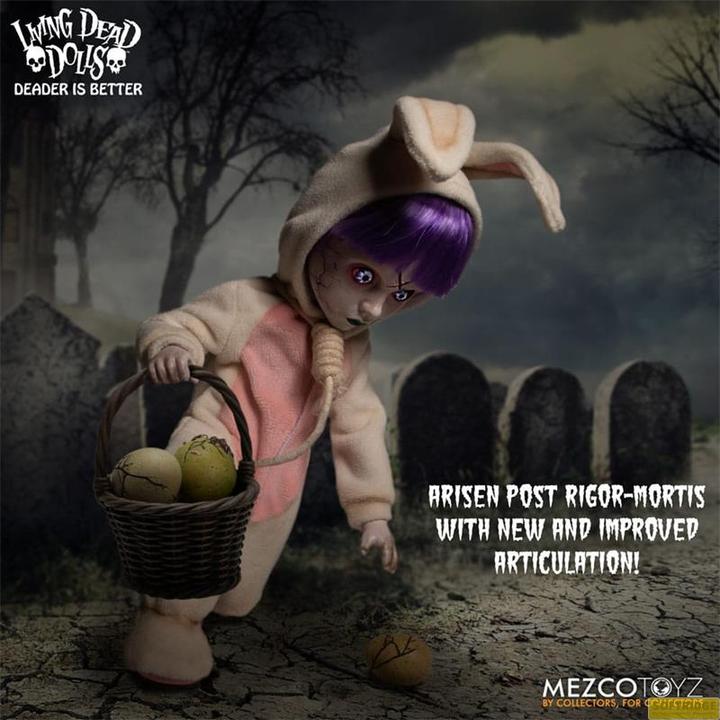 Produktbild Mezco Toys Living Dead Dolls poupée Eggzorcist 25 cm