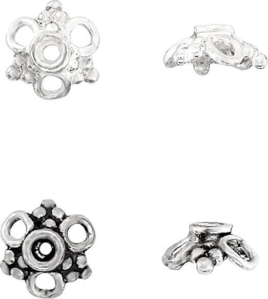 Actual product image Leyda Blossom Bead Caps