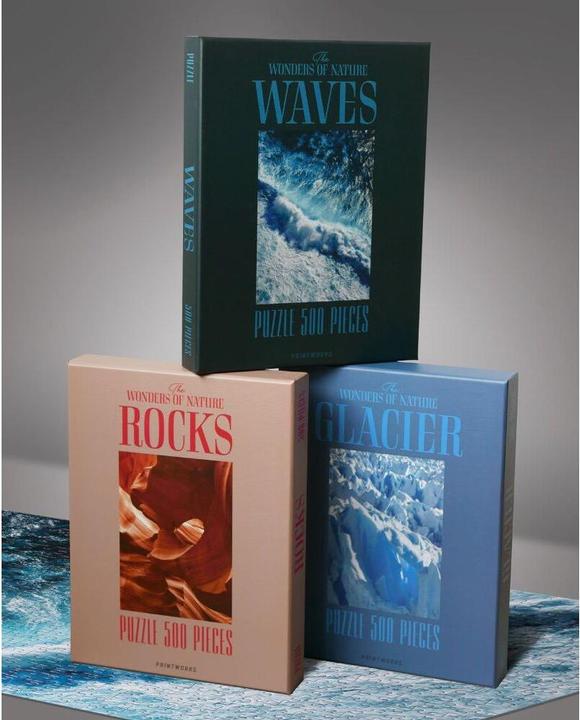 Produktbild Helvetiq The Wonders of Nature - Puzzle Glacier (500 Teile)