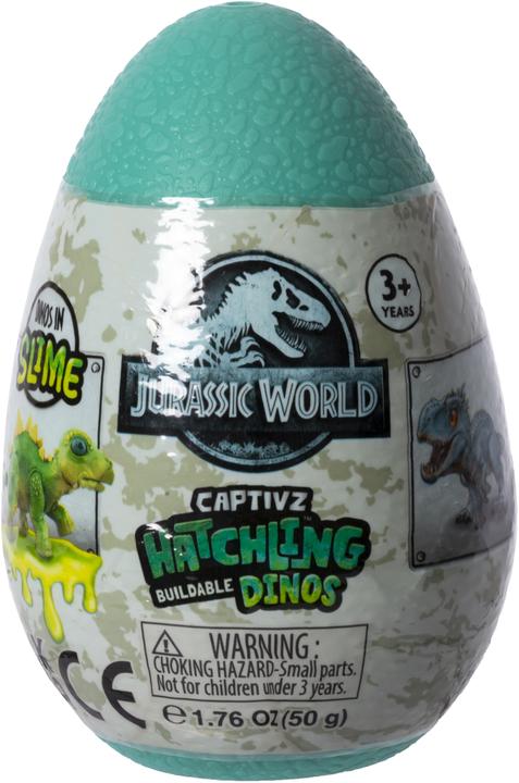 Produktbild Magni Jurassic World Hatchlings Edition Eier mit baubarem Baby-Dinosaurier