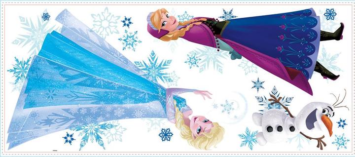 Immagine prodotto Roommates RM - DISNEY Frozen Anna, Elsa e Olaf con fiocchi di neve (6 x 6 x 72 cm)
