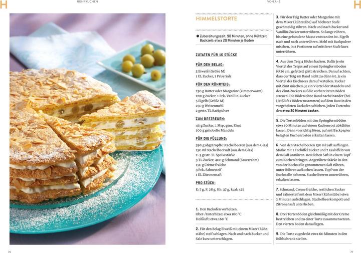 Produktbild Dr. Oetker Rührkuchen von A - Z (Deutsch, Dr. Oetker, 2018)