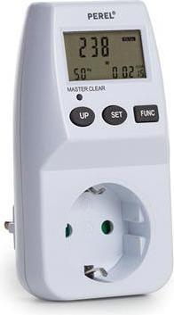 Immagine prodotto Perel CONTATORE DI ENERGIA - 230 V - 16 A - CONTATTO DI PROTEZIONE (SISTEMA TEDESCO)