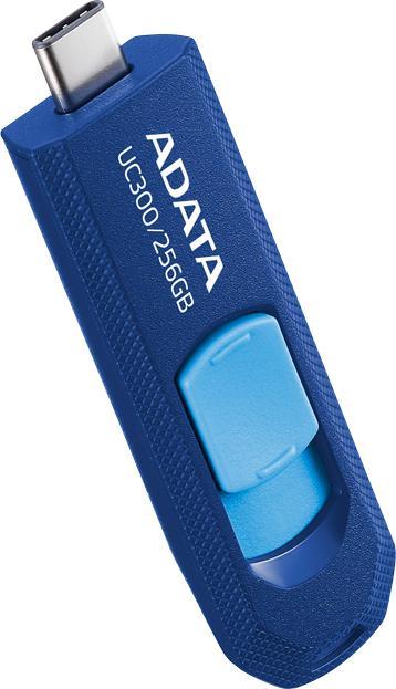 Image du produit Adata LECTEUR DE MÉMOIRE FLASH USB-C 256GB/ACHO-UC300-256G-RNB/BU (256 Go, USB-C)