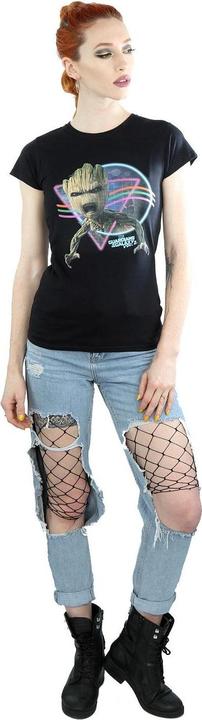 Immagine prodotto Guardians Of The Galaxy Neon Groot Maglietta Donna (L)