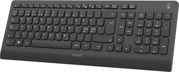Image du produit Deltaco Bluetooth, clavier silencieux pleine taille (DE, Sans fil)
