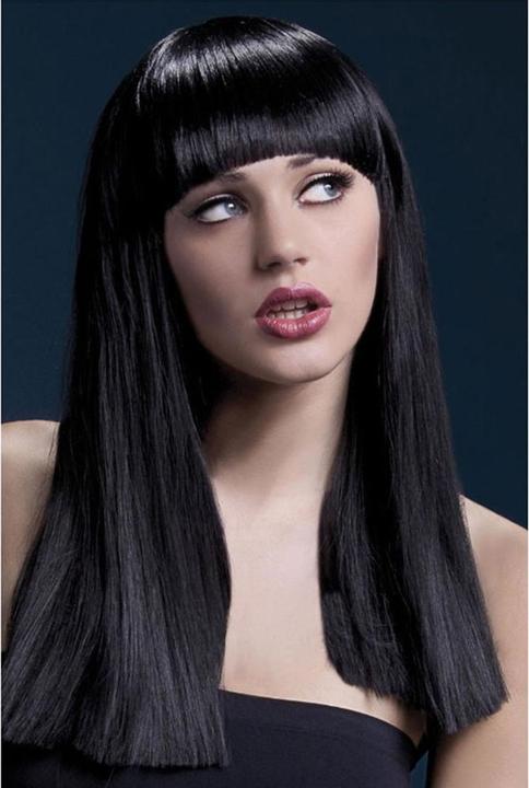 Image du produit Smiffys Perruque cheveux longs Alexia noire