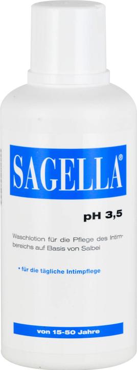 Actual product image Sagella pH 3.5 Wash Lotion, 500 ml Lotion (500 ml, Intimate washing lotion)