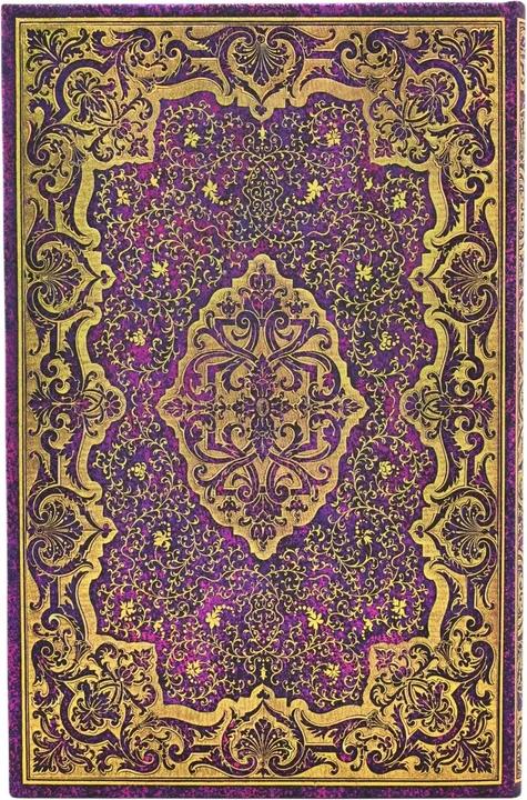 Image du produit Paperblanks PAPERBLAN Agenda Picaresque Maxi 25/26 DD0541-5 1W/2S 18M DE VER HC 13.5x21cm (13,5 x 21 cm, Allemand)