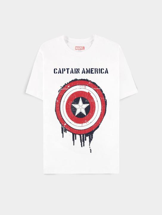 Immagine prodotto Difuzed Captain America - Shield - Maglietta a maniche corte da uomo - 2XL (XXL)