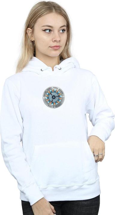 Image du produit - Sweat à capuche AVENGERS ENDGAME TONY STARK HEART - Femme (M)