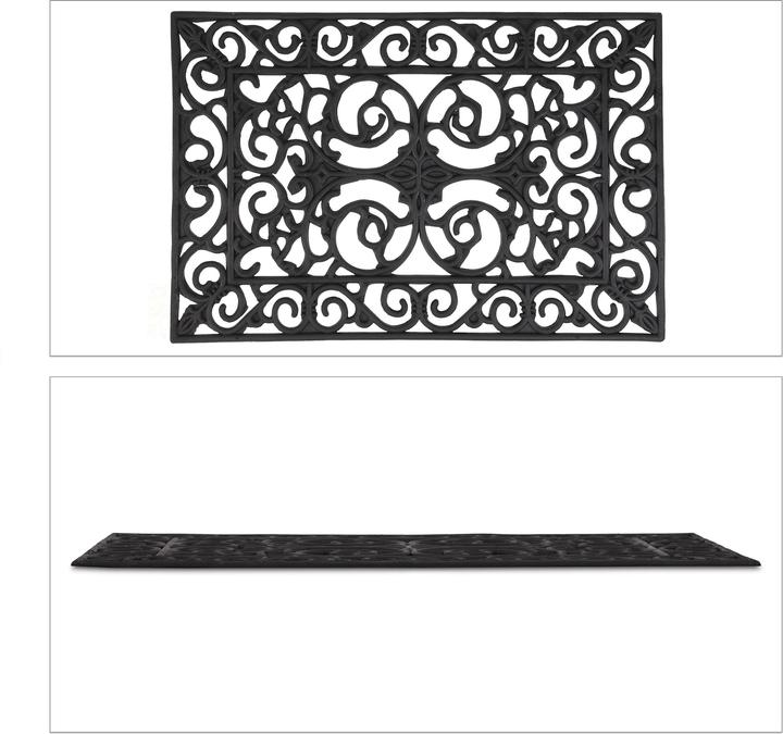Image du produit Relaxdays Paillasson caoutchouc (60 x 40 x 0,5 cm)