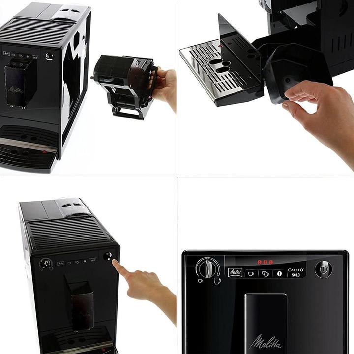 Actual product image Melitta Caffeo Solo E 950-322 Pure Black