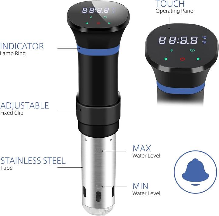 Immagine prodotto Vpcok Direct Cuocitore Sous Vide 1000W