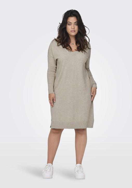 Produktbild Only Curvy V-Ausschnitt Strickkleid (54)