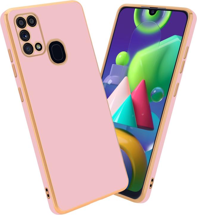 Image du produit Cadorabo Housse pour Samsung Galaxy M31 en TPU avec protection pour appareil photo style LM130 (Samsung Galaxy M31)