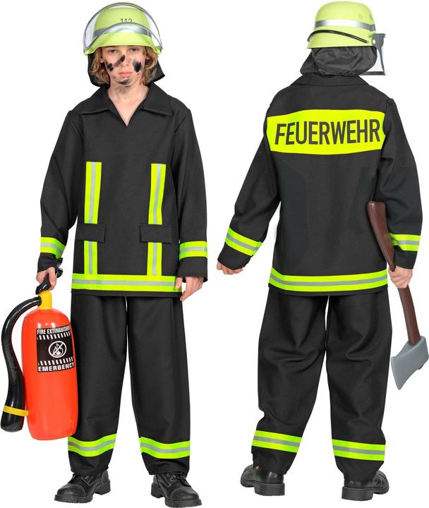 Produktbild Widmann Kostüm Feuerwehrmann (140)