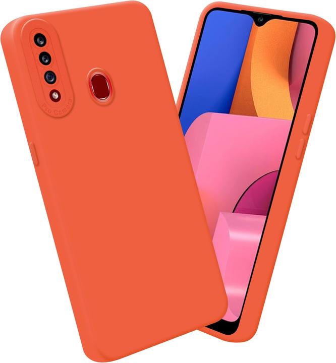 Actual product image Cadorabo Case for Samsung Galaxy A20s in TPU Fluid LM162 Style (Samsung Galaxy A20s)
