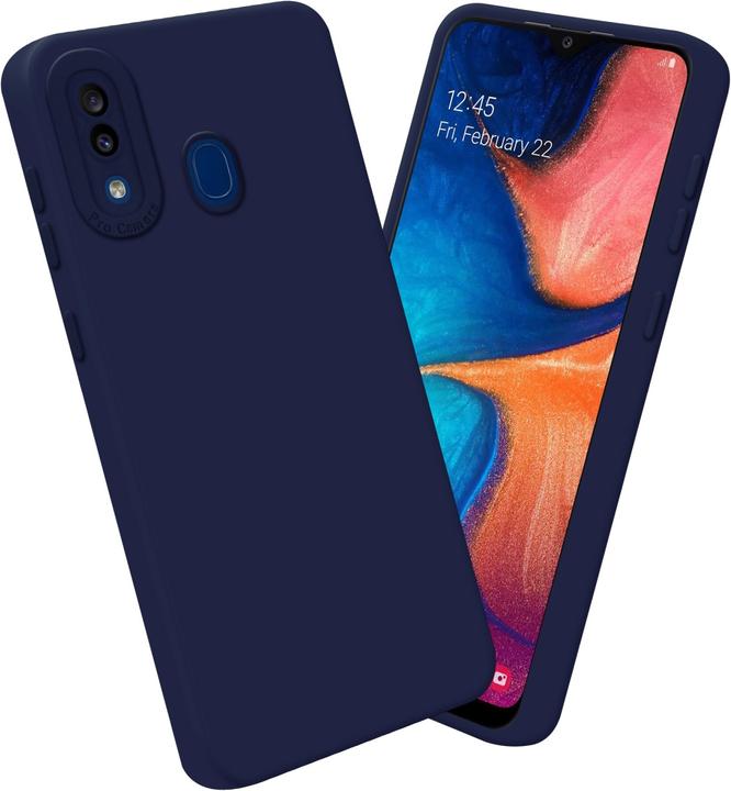 Actual product image Cadorabo Case for Samsung Galaxy A20 / A30 / M10s in TPU Fluid LM162 Style (Samsung Galaxy A20, Samsung Galaxy M10s, TCL A30)