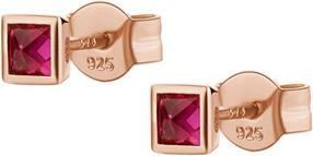 Image du produit Rosato Fine bronze stud earrings with cubic zirconia RZCU84