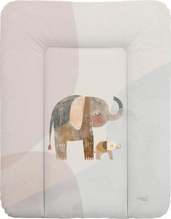 Immagine prodotto Milkii Ceba Baby Wickelauflage, Elefant (50 x 70 cm)