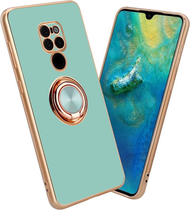 Glossy turquoise - gold