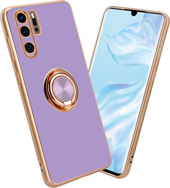 Image du produit Cadorabo Housse pour Huawei P30 PRO en TPU avec protection pour appareil photo et anneau LM089 Style (Huawei P30 Pro)