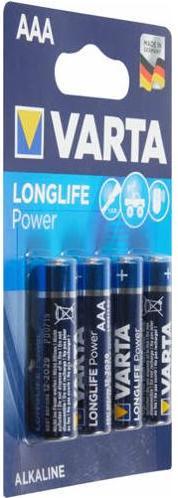 Produktbild Varta Longlife Power (4 Stk., AAA, 1240 mAh)
