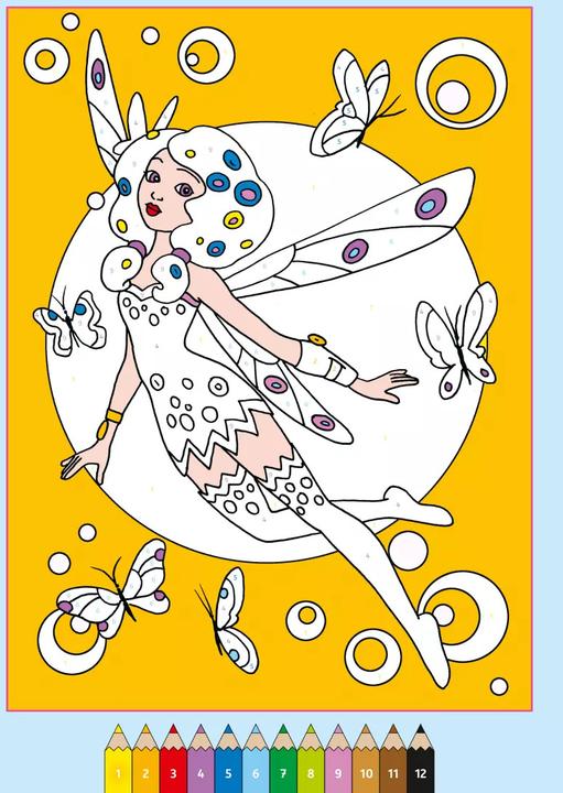Actual product image Ravensburger Mia and me: Painting by numbers