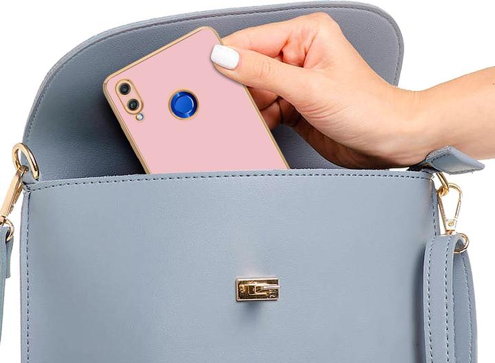 Productafbeelding Cadorabo Hoesje voor Honor 8X in TPU met camerabescherming LM130 Style (Honor 8X)