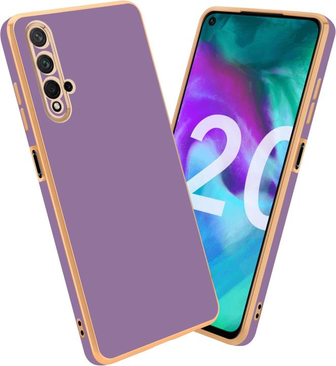 Actual product image Cadorabo Case for Honor 20 / 20S / Huawei NOVA 5T in TPU with camera protection LM130 Style (Huawei Nova 5T, TCL 20S, K20)