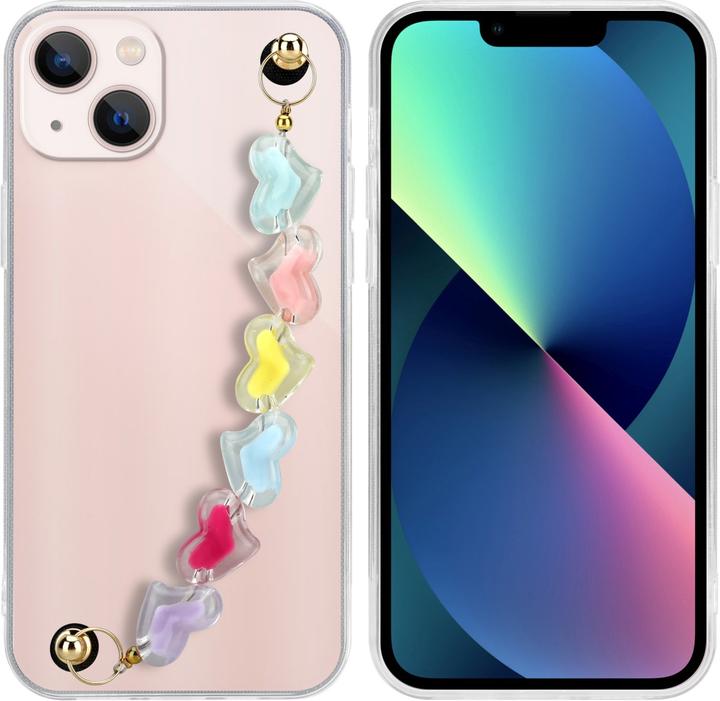 Actual product image Cadorabo Case for Apple iPhone 13 MINI in TPU pearl style (Apple iPhone 13 mini)