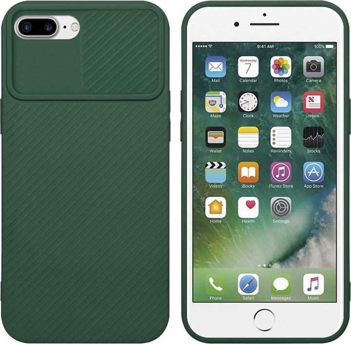 Actual product image Cadorabo Case for Apple iPhone 7 PLUS / 7S PLUS / 8 PLUS in TPU with camera protection LM009 Style (Apple iPhone 7 Plus, Apple iPhone 7s Plus)