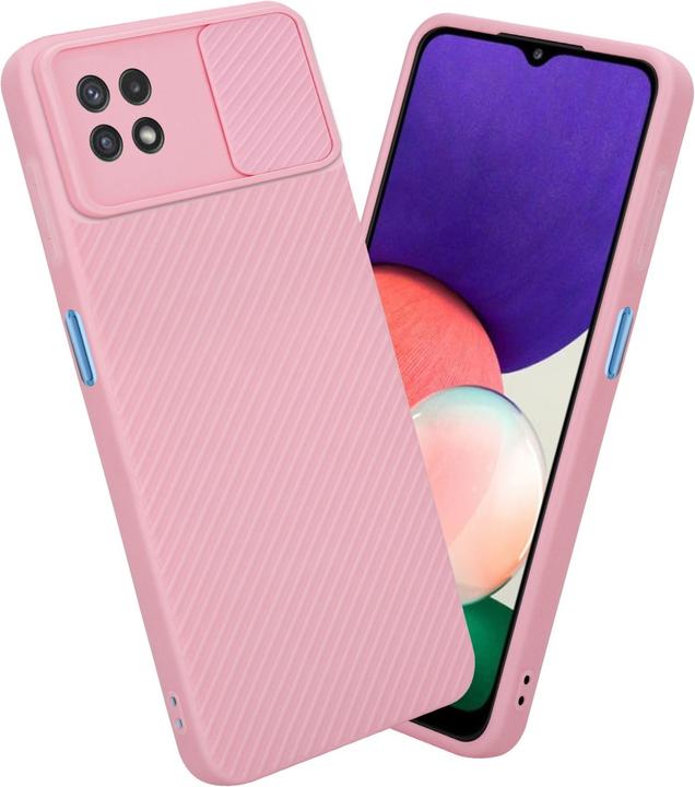 Produktbild Cadorabo Hülle für Samsung Galaxy A22 5G im TPU mit Kameraschutz LM009 Style (Samsung Galaxy A22 5G)