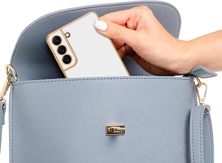 Produktbild Cadorabo Hülle für Samsung Galaxy S21 PLUS im TPU mit Kameraschutz LM130 Style (Samsung Galaxy S21+)