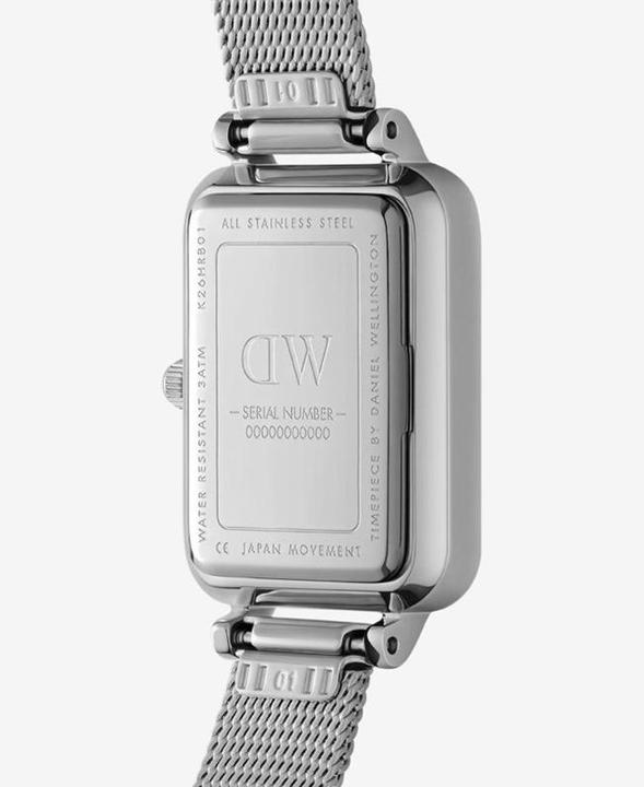 Image du produit Daniel Wellington Quadro Lumine Pressed Sterling (Montre analogique, 20 mm)