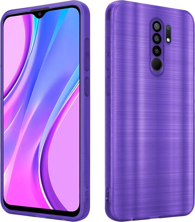 Brushed purple