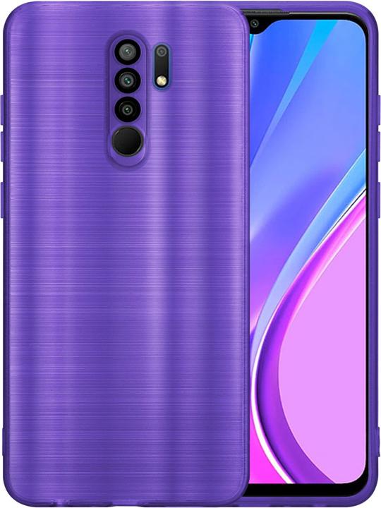 Immagine prodotto Cadorabo Custodia per Xiaomi RedMi 9 in TPU spazzolato con protezione per fotocamera LM160 Style (Xiaomi Redmi 9)